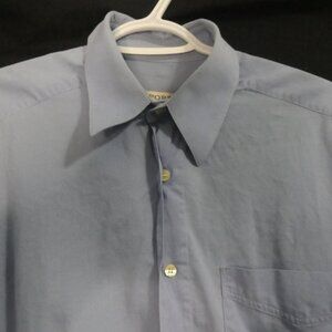 REPORT COLLECTION | 41 16 | Made In France | Classic Light Blue Button-Up Shirt